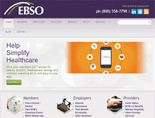 Tablet Screenshot of ebsobenefits.com
